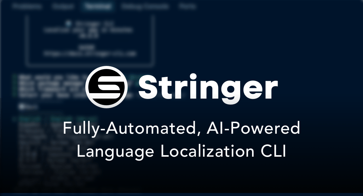 Stringer CLI